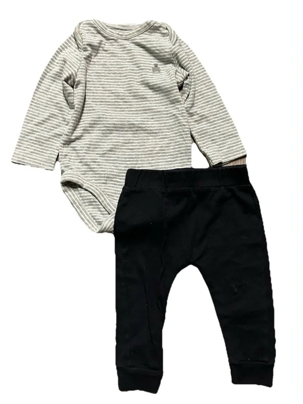 Baby Clothing Fleece Lined Jeans Gap Calvin Klein Cousin Crew Size 6-9 Months